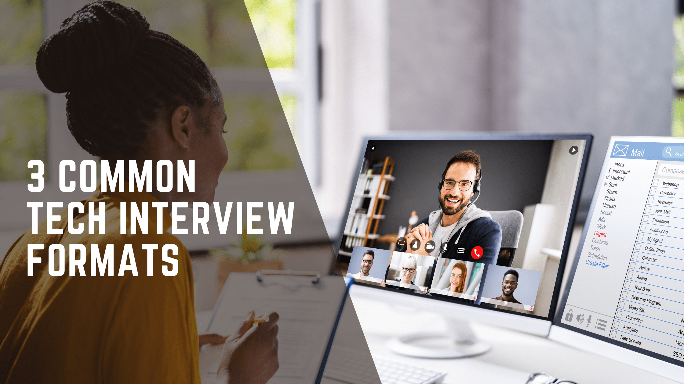 3 common tech interview formats